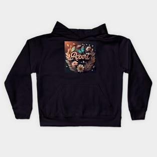 Robert name art Kids Hoodie